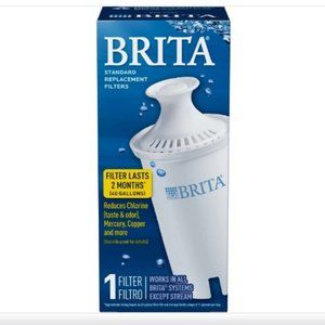 Brita Standard Water Filter Replacement Filter For Pitchers and Dispensers